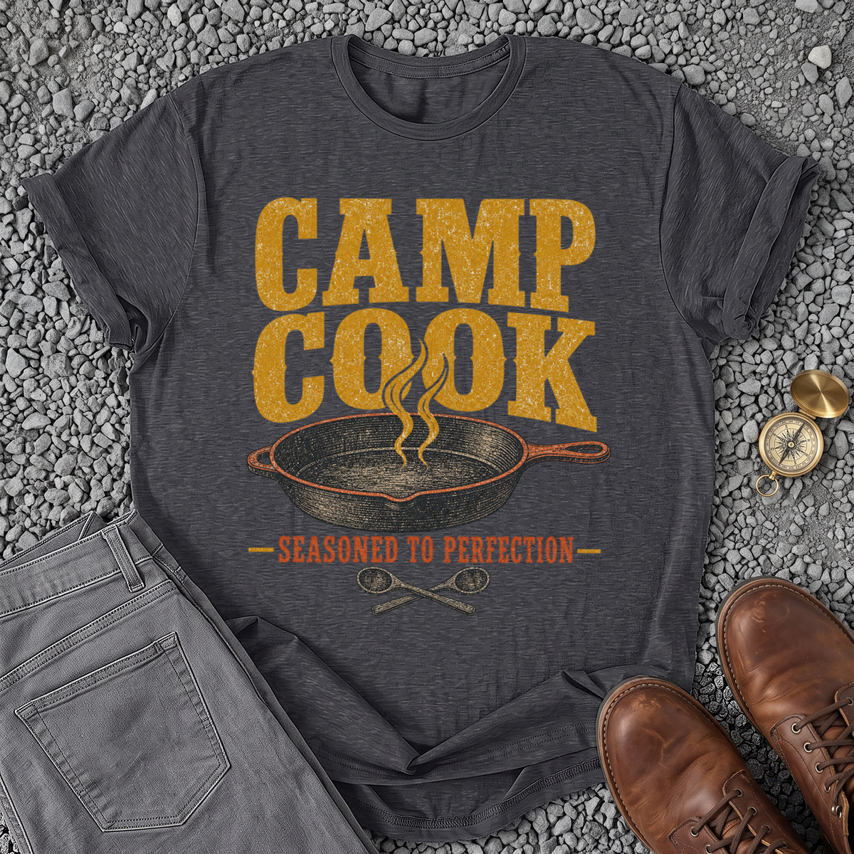 Camp Cook - Dark Heather Grey