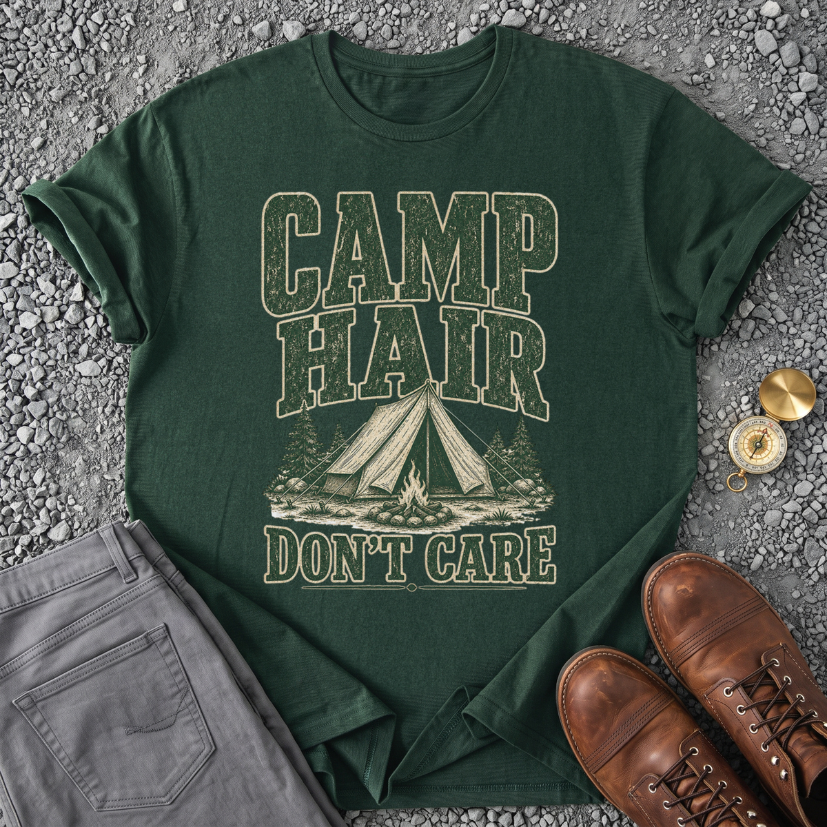 Camp Hair - Forest Green