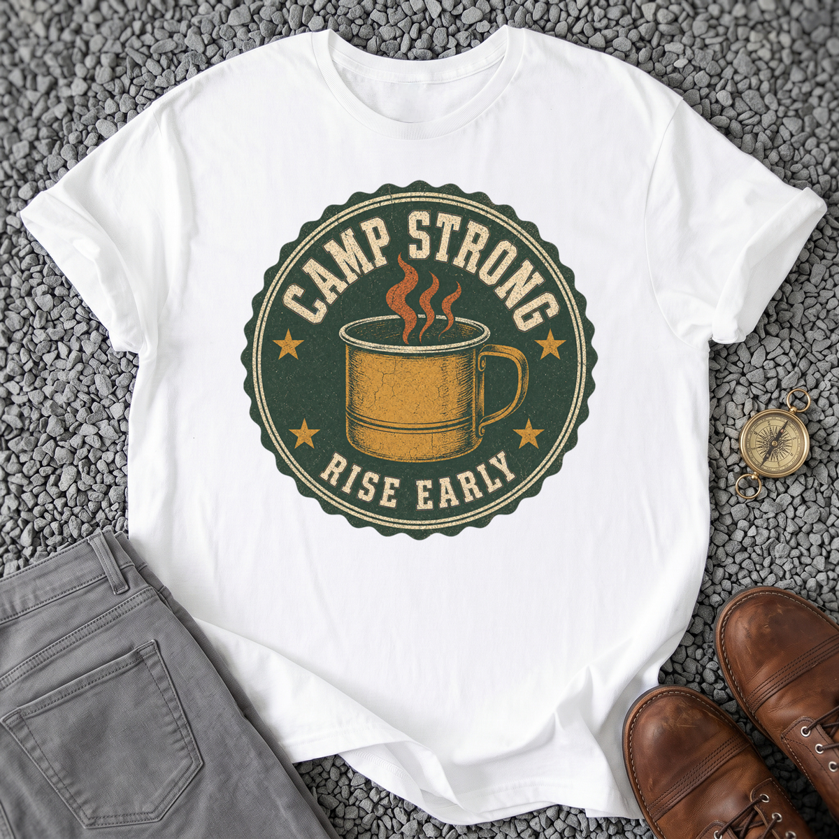 Camp Strong - White