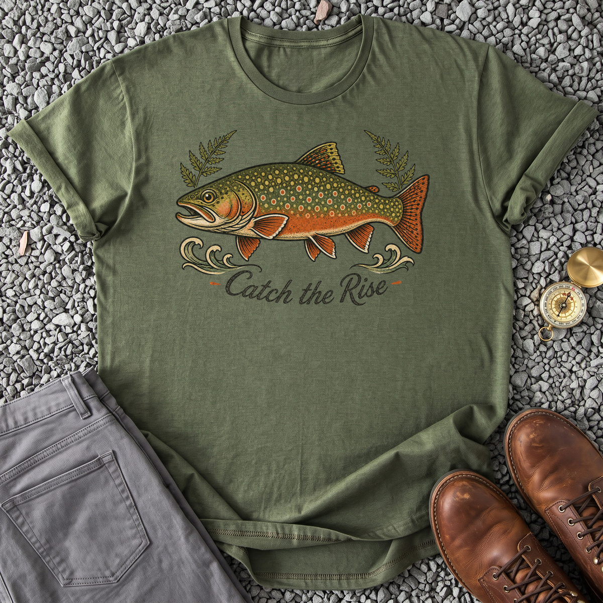 Catch the Rise - Military Green