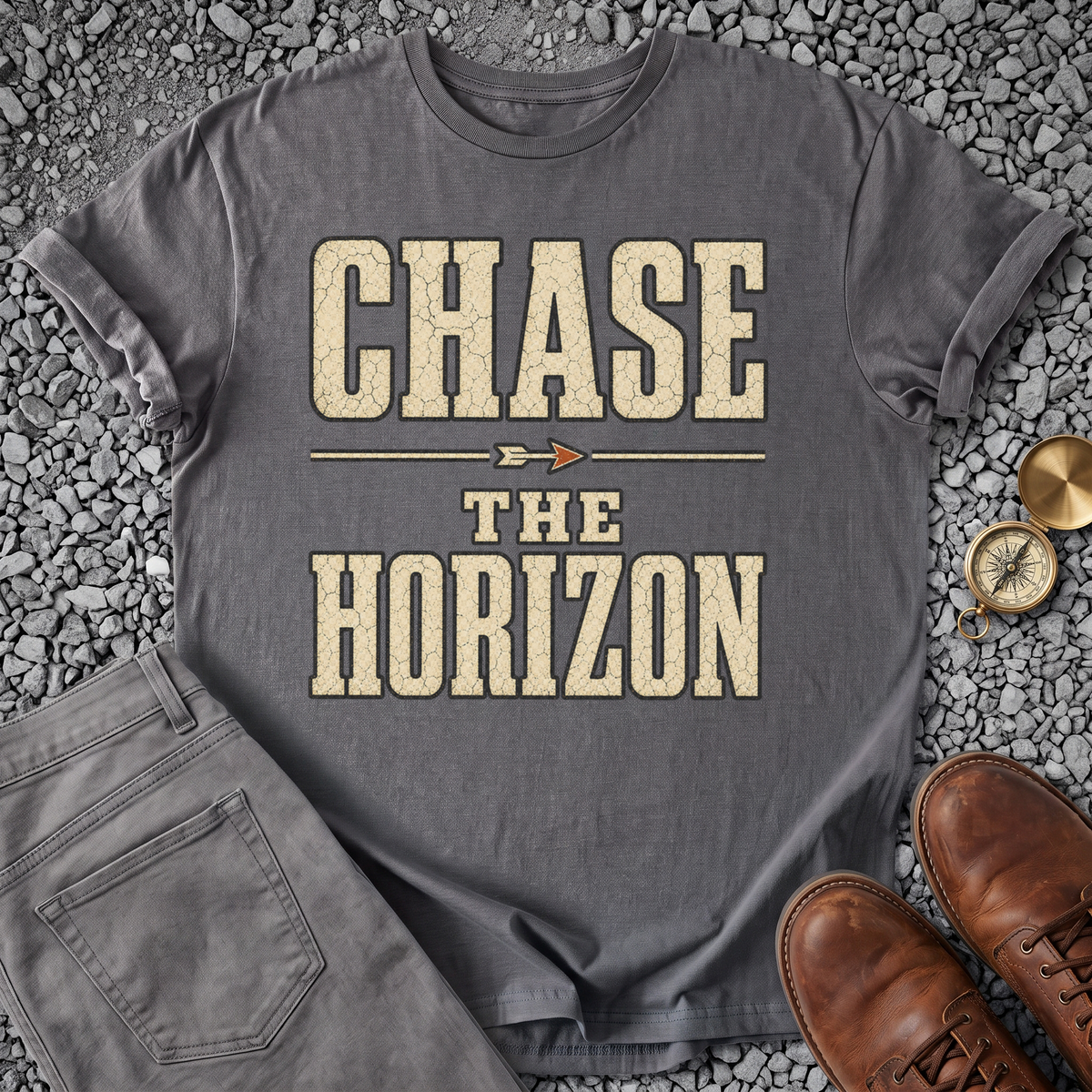 Chase the Horizon - Charcoal