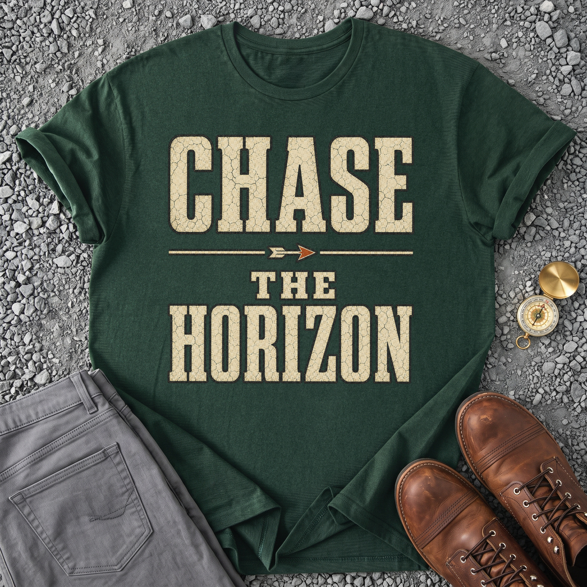 Chase the Horizon - Forest Green