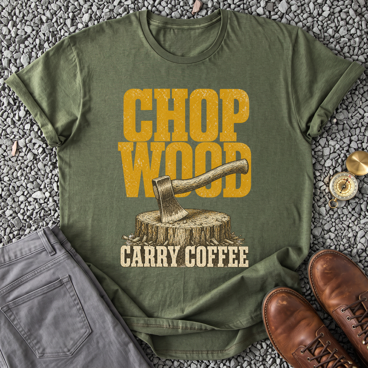 Chop Wood - Military Green