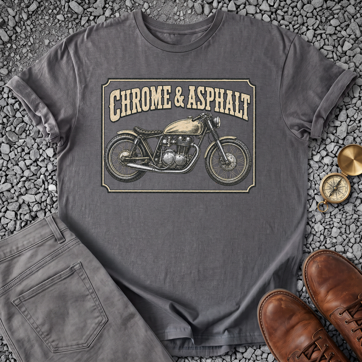 Chrome & Asphalt - Charcoal