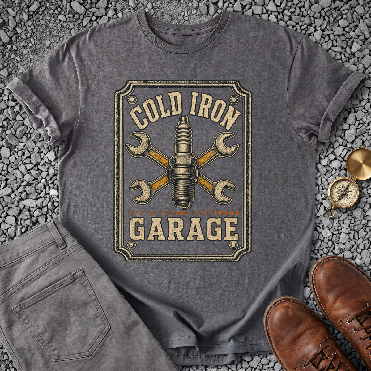 Cold Iron Garage - Charcoal