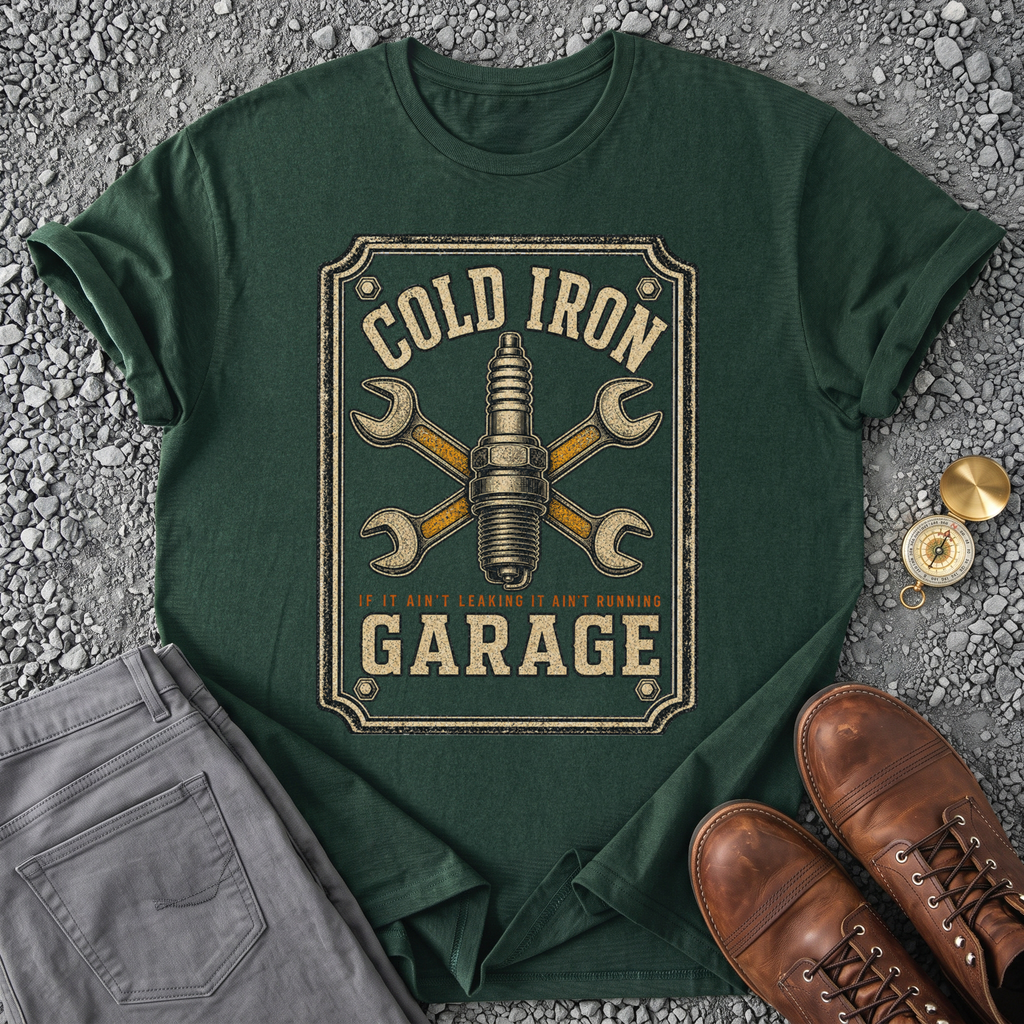 Cold Iron Garage - Forest Green