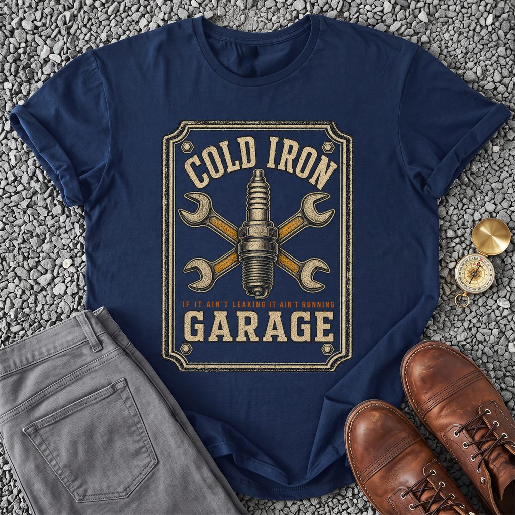 Cold Iron Garage - Navy