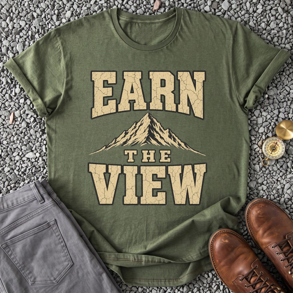 Earn The View - Military Green