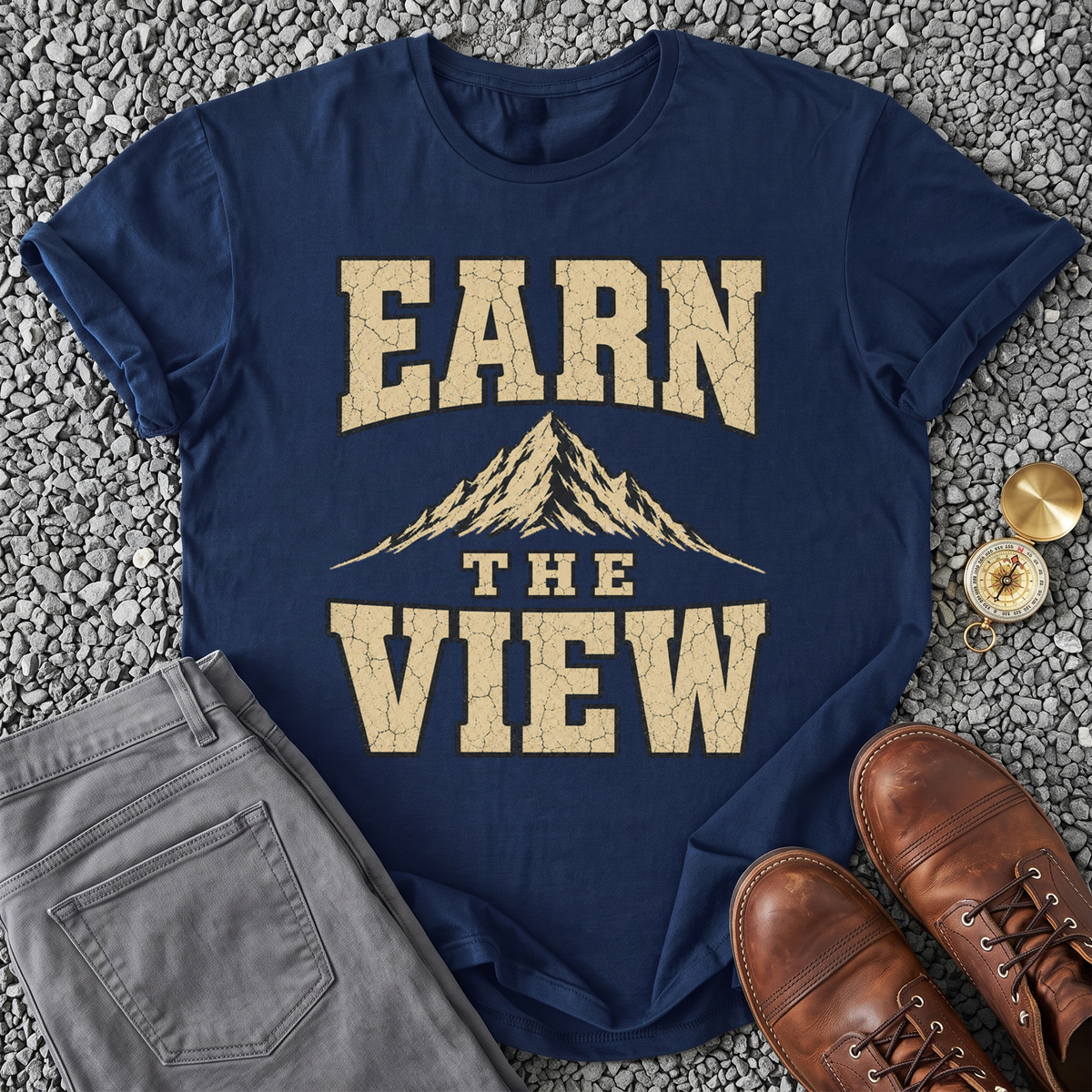 Earn The View - Navy