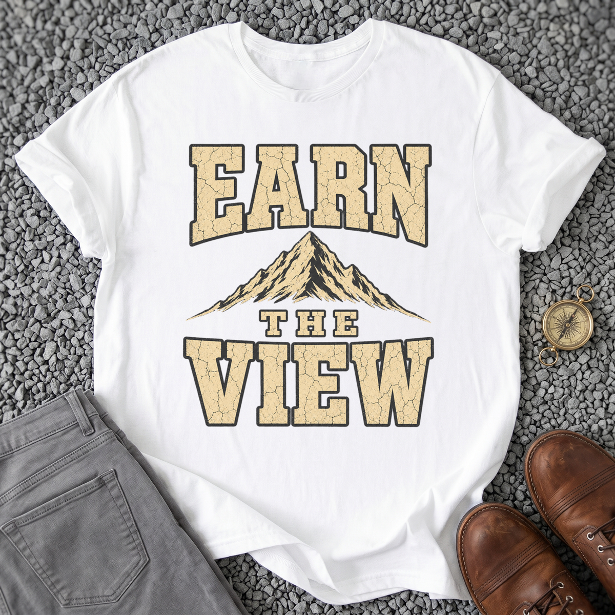 Earn The View - White