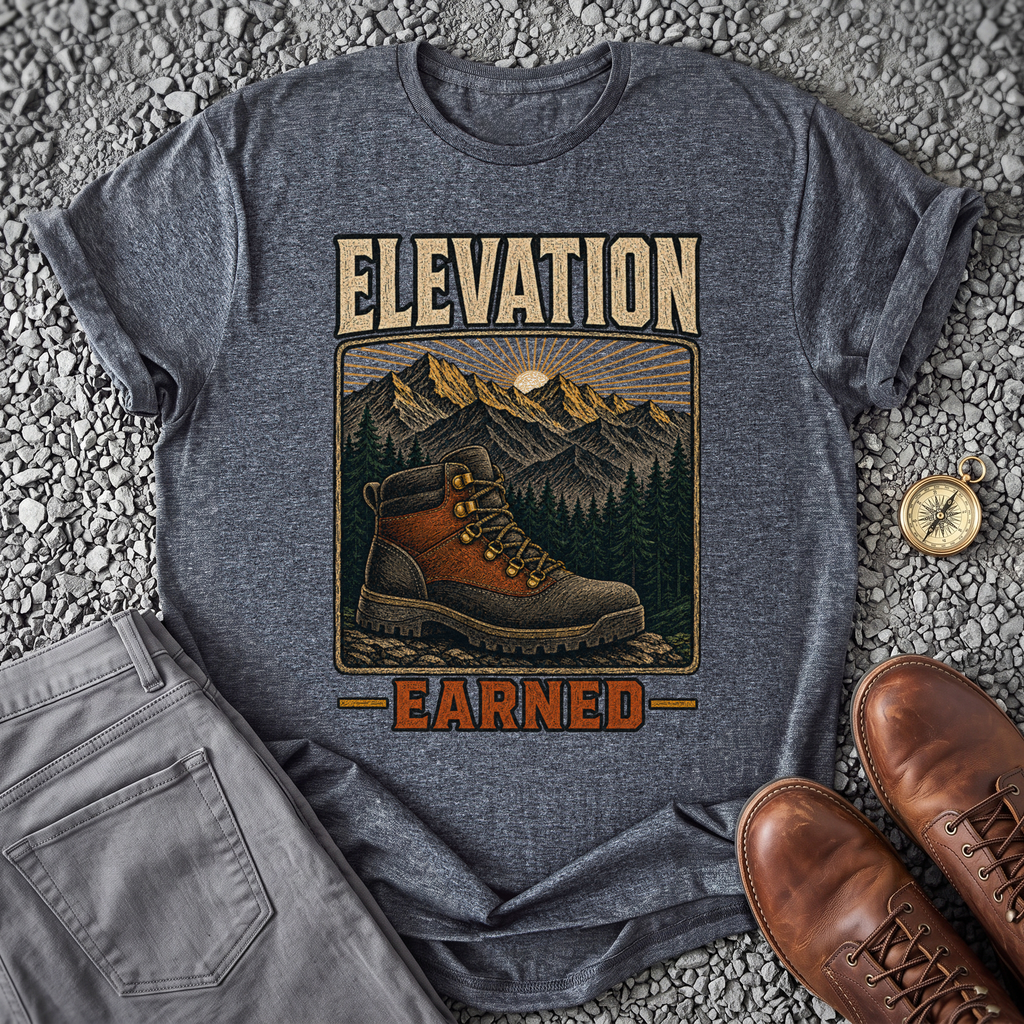 Elevation Earned - Dark Heather