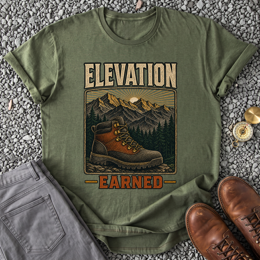 Elevation Earned - Military Green