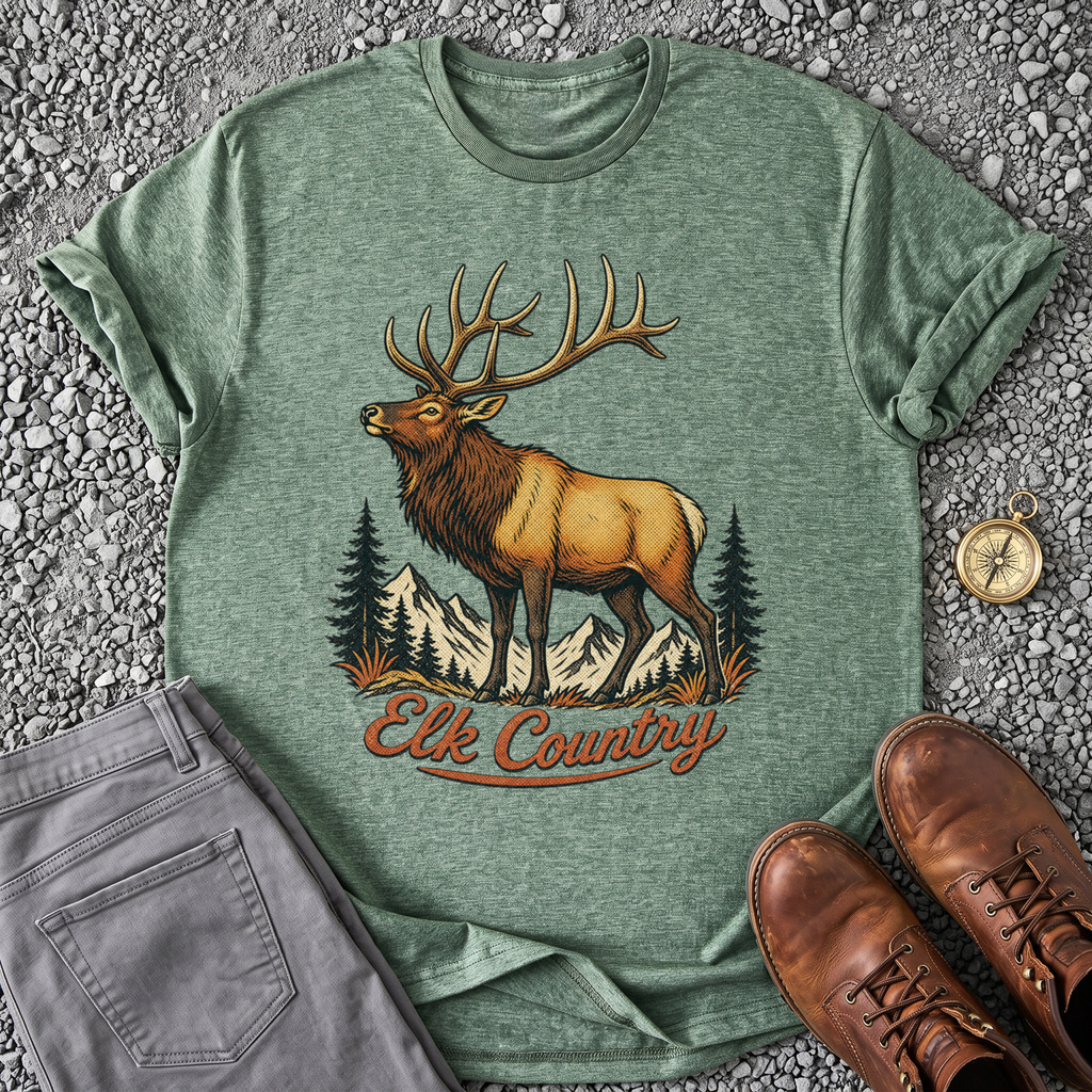 Elk Country - Heather Military Green