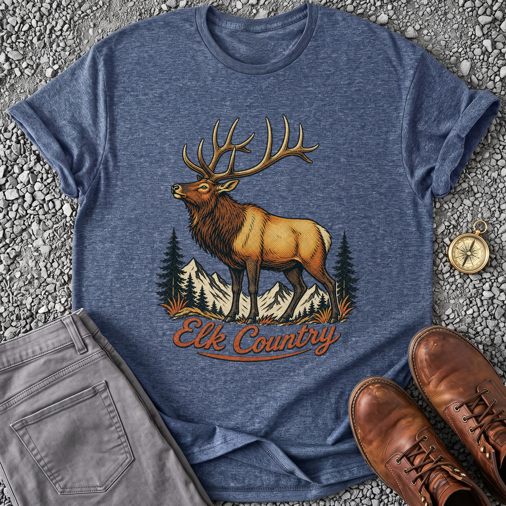 Elk Country - Heather Navy