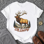 Elk Country - White