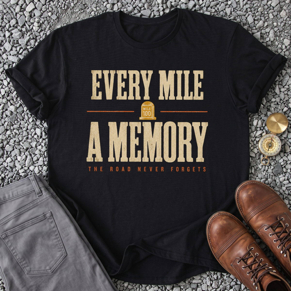 Every Mile a Memory - Black