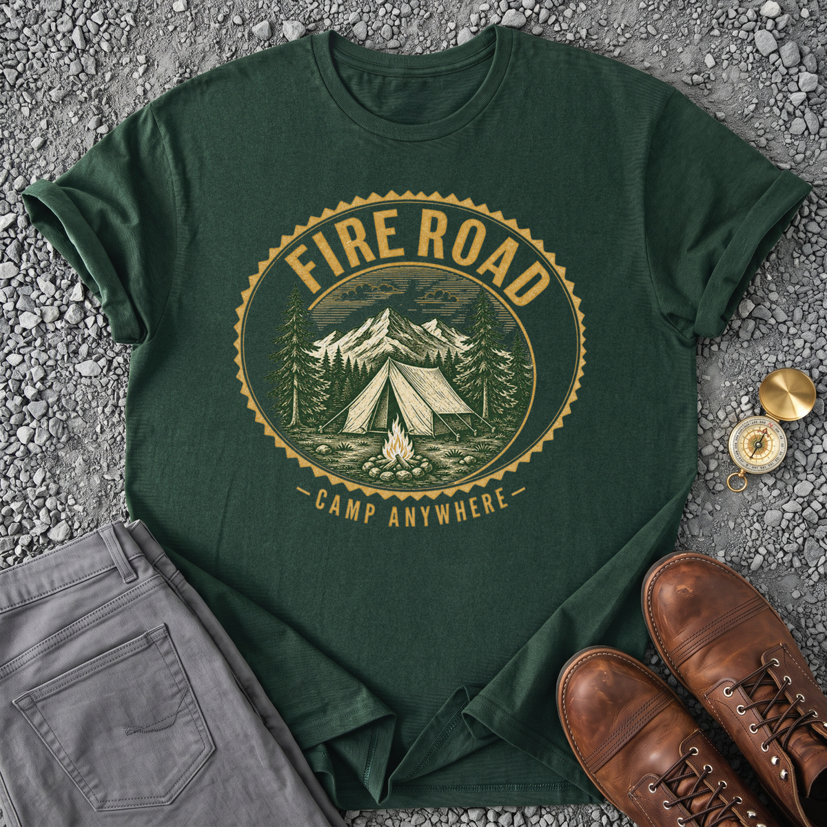Fire Road - Forest Green