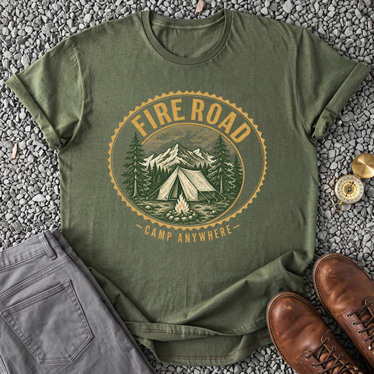 Fire Road - Military Green