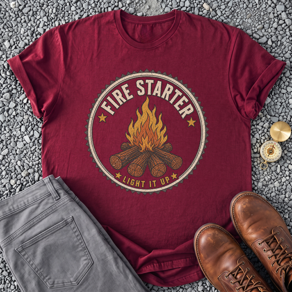 Fire Starter - Maroon