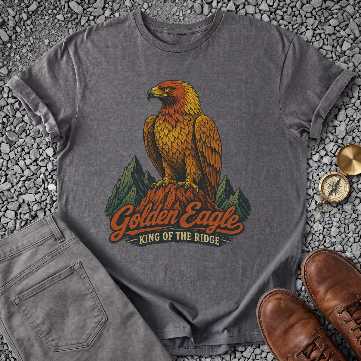 Golden Eagle - Charcoal