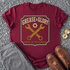 Grease & Glory - Maroon