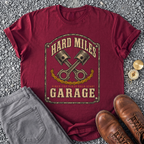 Hard Miles Garage - Maroon