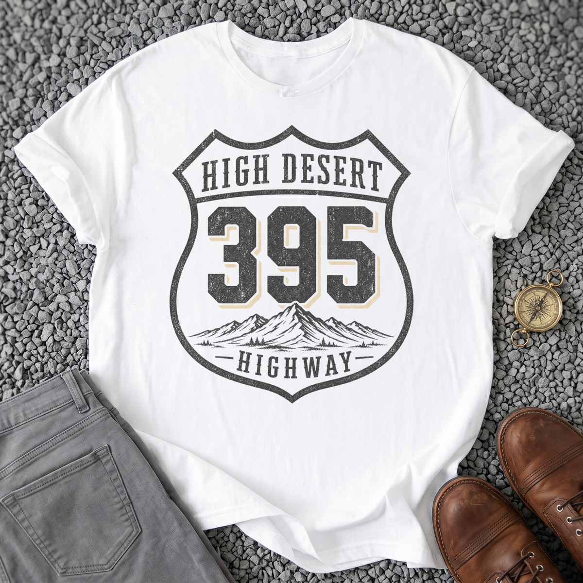 High Desert Highway - White