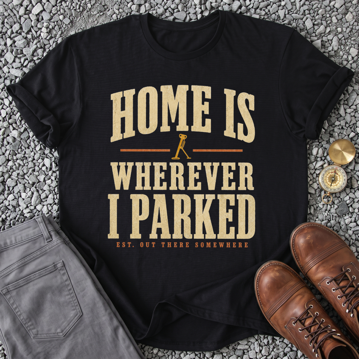 Home Is Wherever I Parked - Black