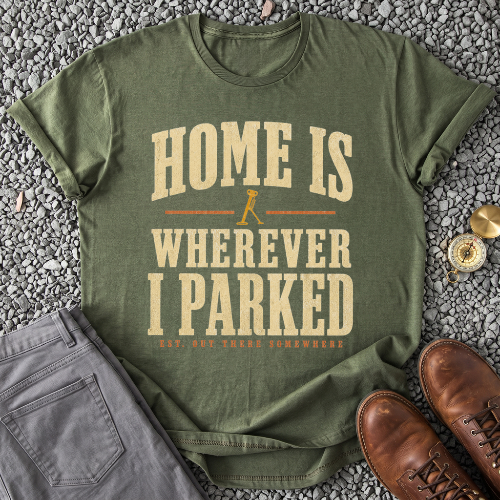 Home Is Wherever I Parked - Military Green