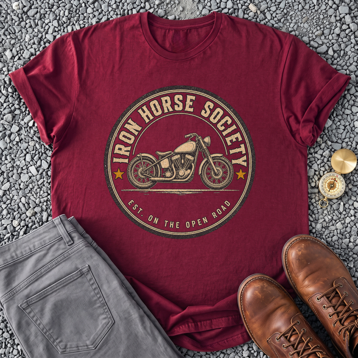 Iron Horse Society - Maroon