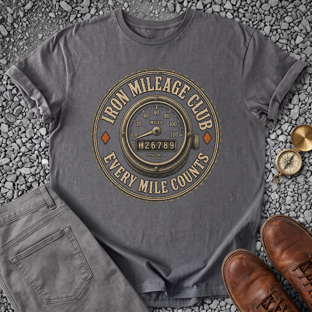 Iron Mileage Club - Charcoal