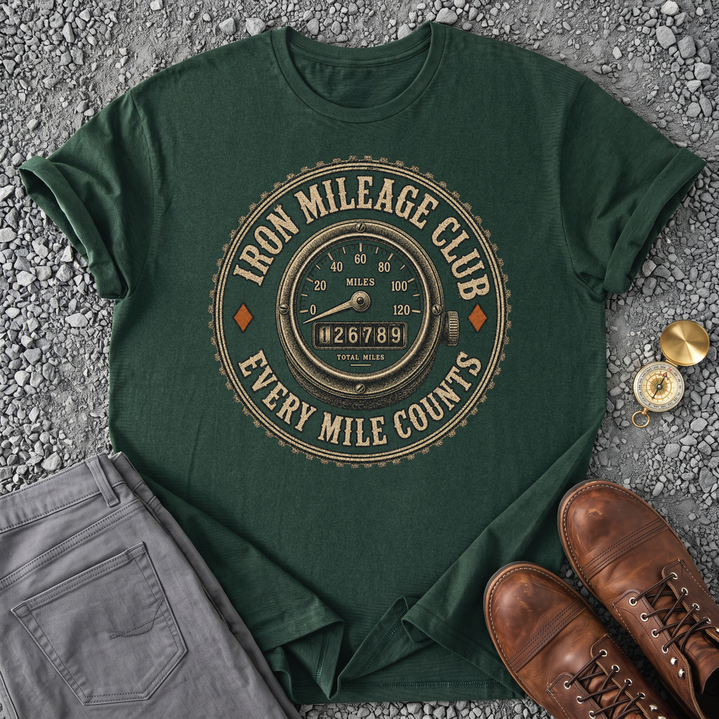 Iron Mileage Club - Forest Green