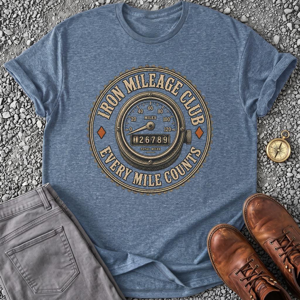 Iron Mileage Club - Heather Indigo