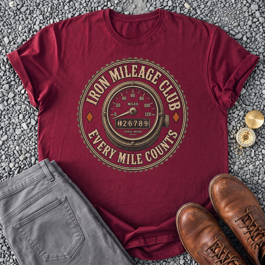 Iron Mileage Club - Maroon