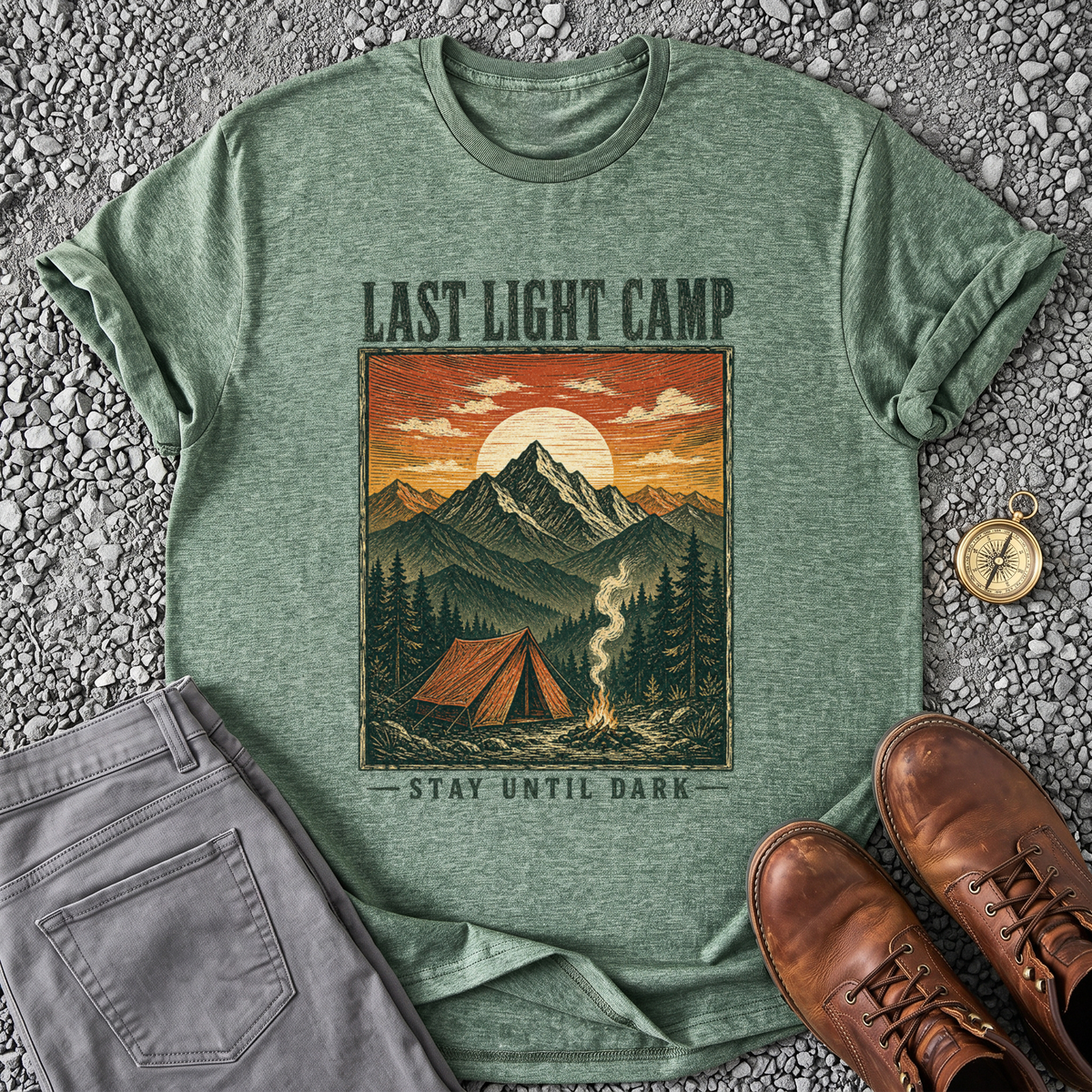 Last Light Camp - Heather Military Green
