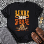 Leave No Signal - Black