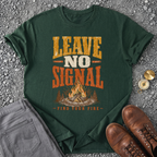 Leave No Signal - Forest Green