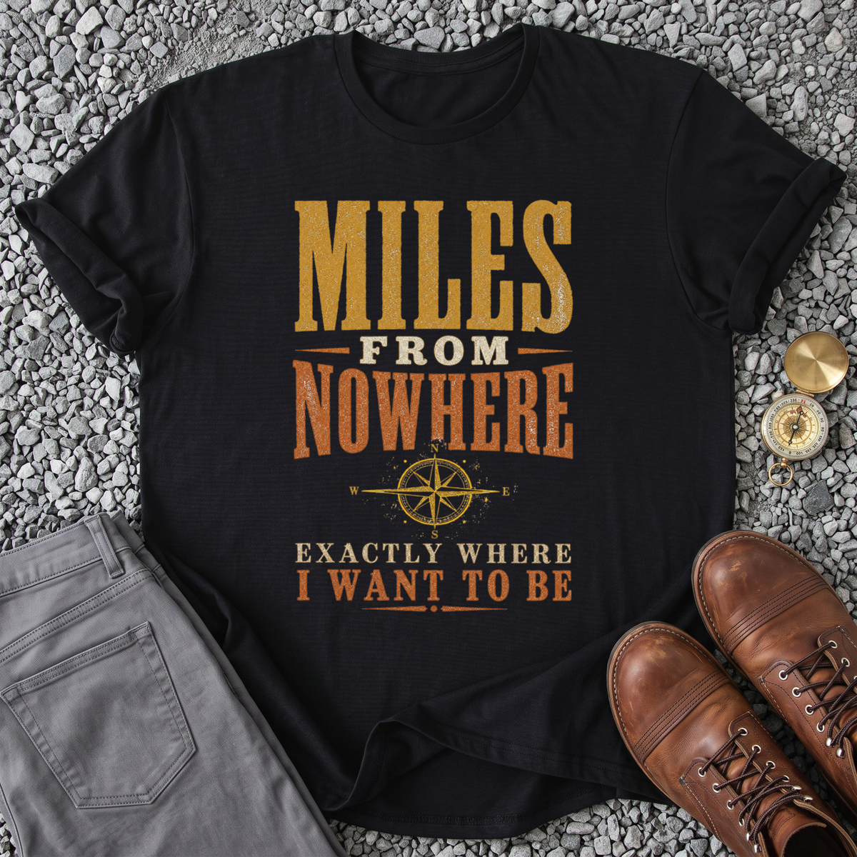 Miles from Nowhere - Black
