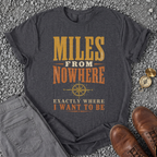 Miles from Nowhere - Dark Heather Grey
