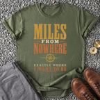 Miles from Nowhere - Military Green