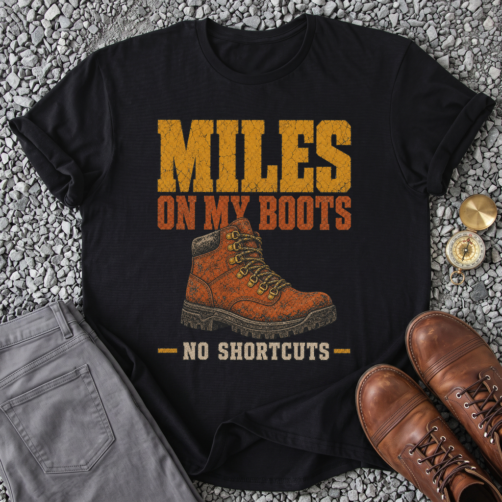 Miles on My Boots - Black