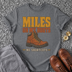 Miles on My Boots - Graphite Heather