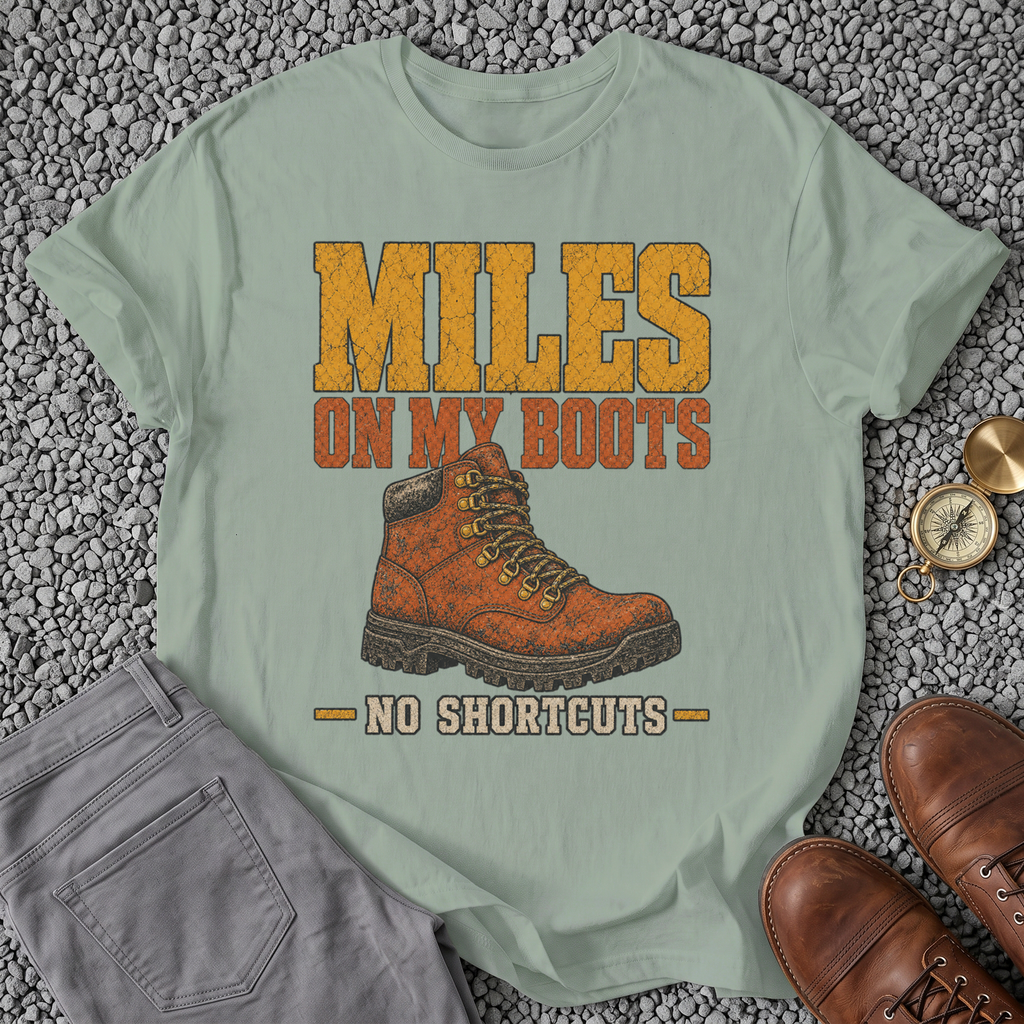 Miles on My Boots - Sage