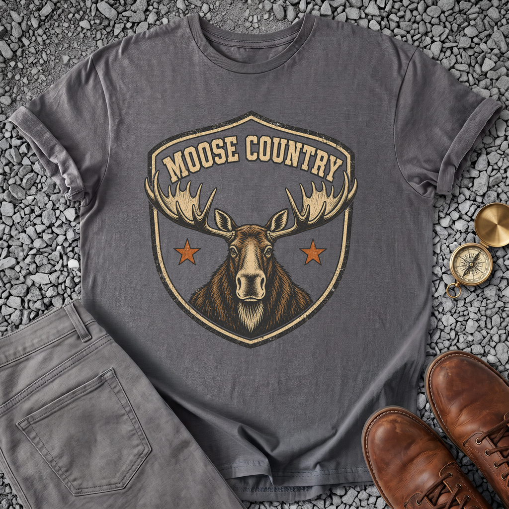 Moose Country - Charcoal