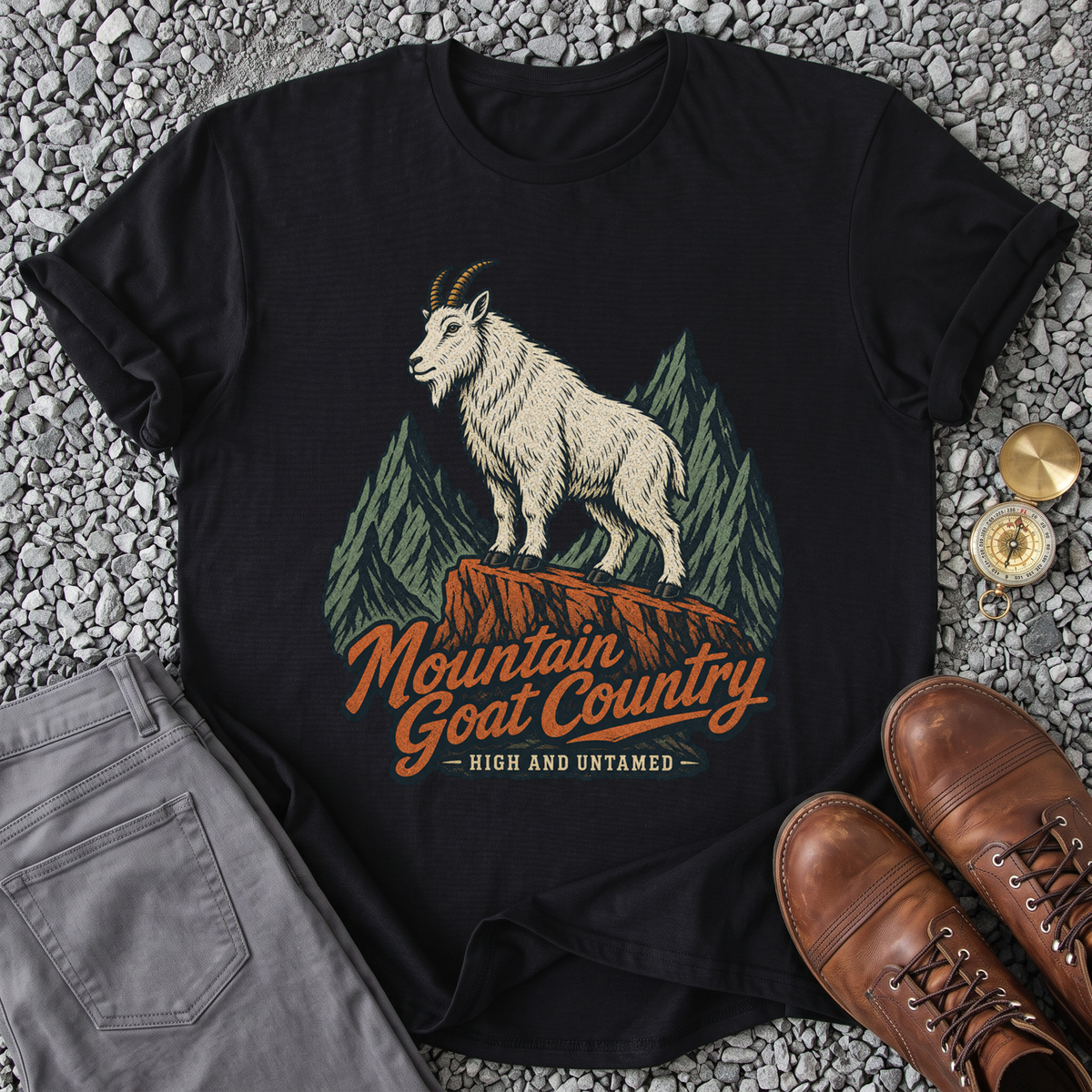 Mountain Goat Country - Black
