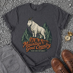 Mountain Goat Country - Dark Heather Grey