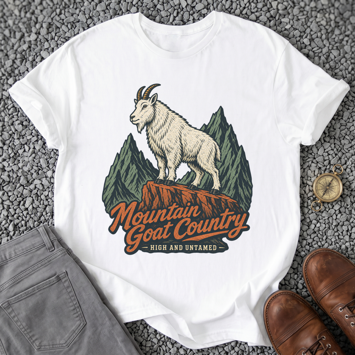 Mountain Goat Country - White