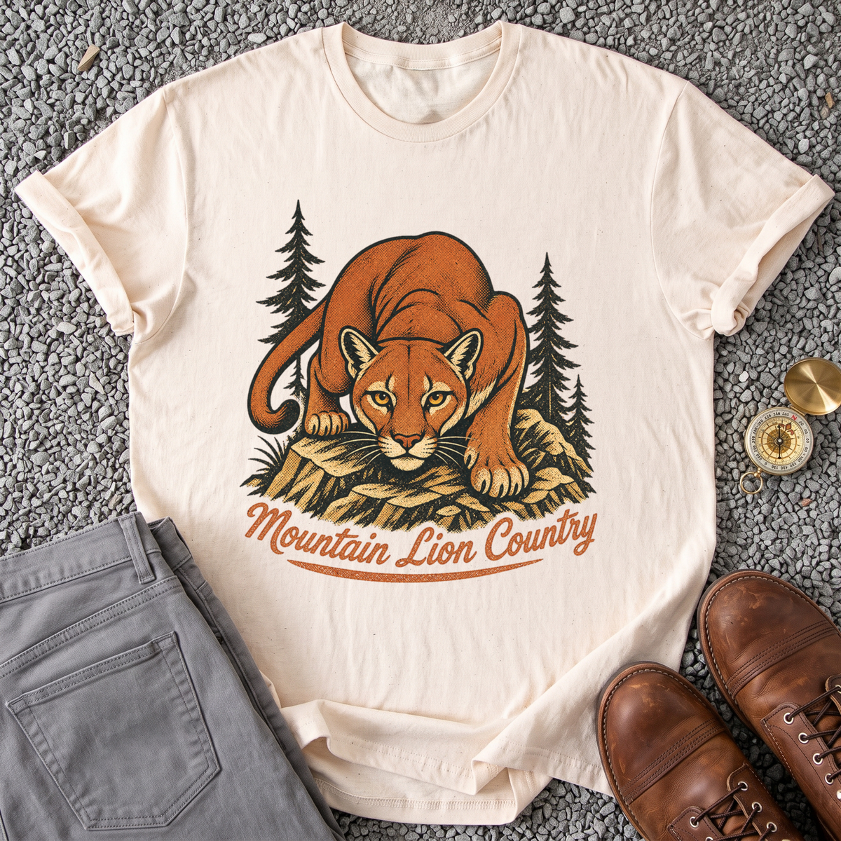 Mountain Lion Country - Natural