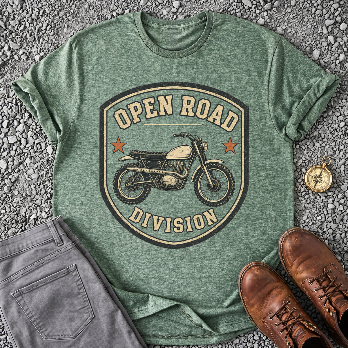 Open Road Division - Heather Military Green