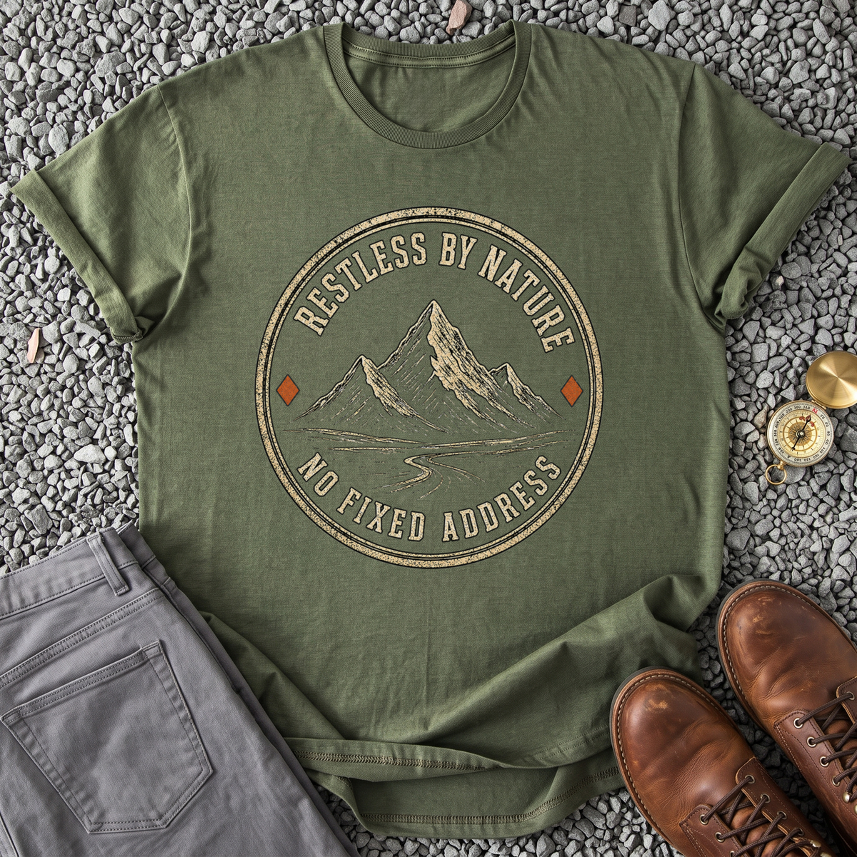 Restless by Nature - Military Green